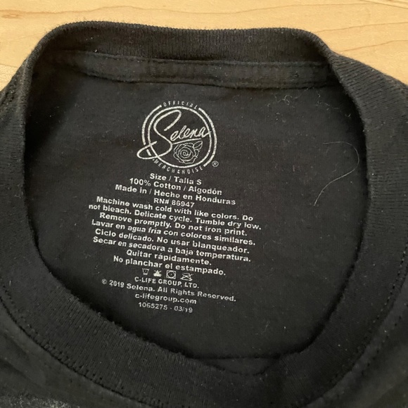 Long Sleeve Anything For Selena Shirt Size Small - Picture 5 of 7